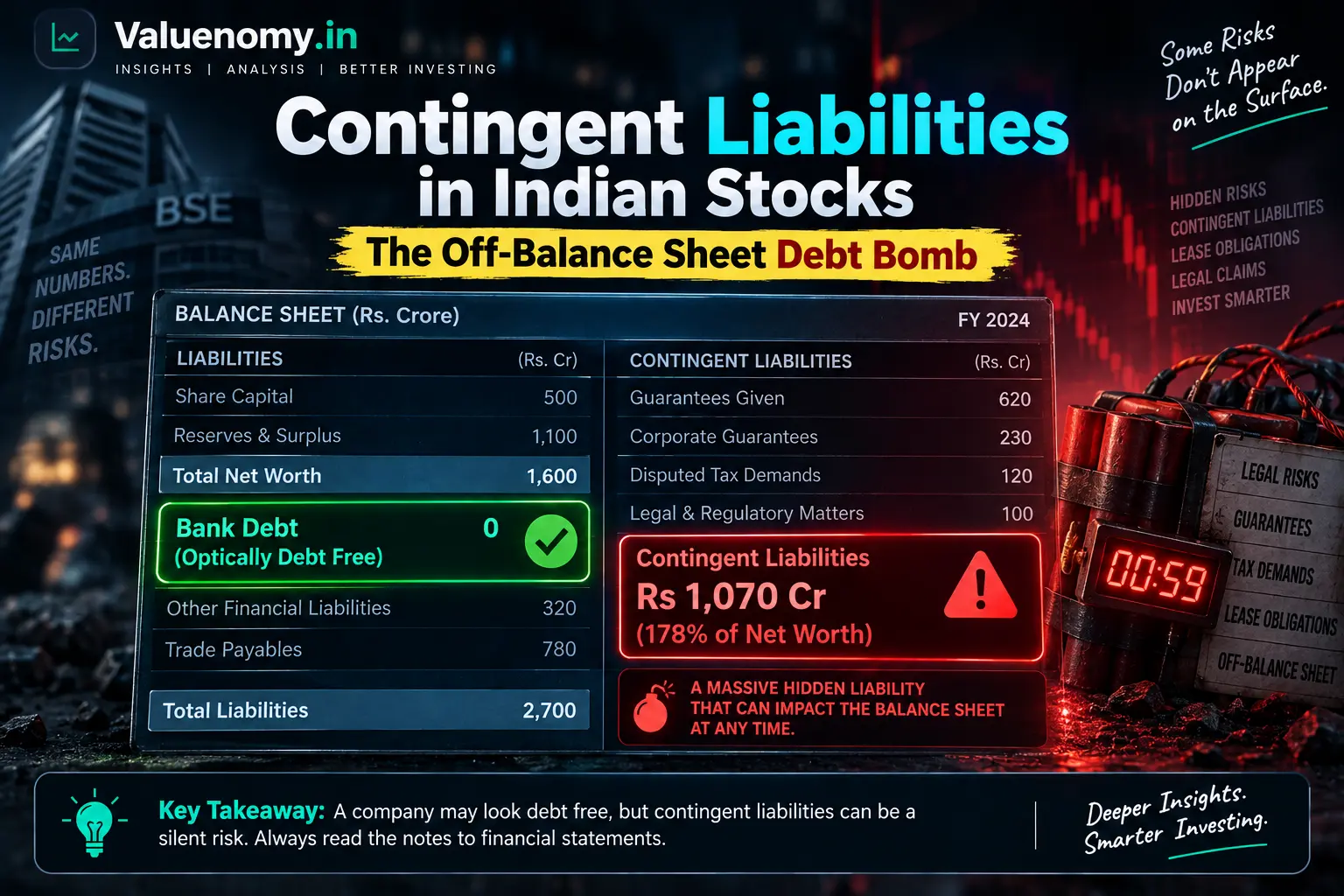 Contingent Liabilities in Indian Stocks: Off-Balance Sheet Debt Bomb